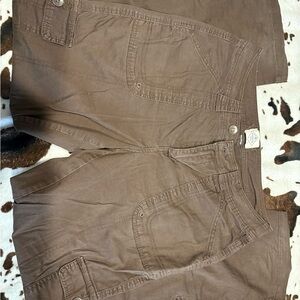 St. John's Bay Brown Cargo Pants